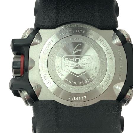  CASIO カシオ メンズ腕時計 デジアナウォッチ 電波ソーラー G-SHOCK Gショック マッドマスター GWG-1000 ブラック