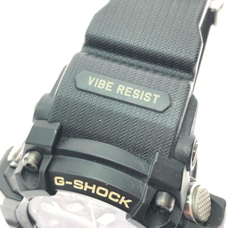  CASIO カシオ メンズ腕時計 デジアナウォッチ 電波ソーラー G-SHOCK Gショック マッドマスター GWG-1000 ブラック