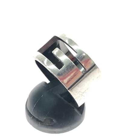 GUCCI グッチ ユニセックス シルバーリング SV925 Gロゴ ブランデッドG Gカット 20号 12.6g