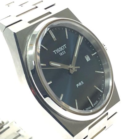 TISSOT ティソ メンズ腕時計 クオーツ PRX パワーマティック ステンレススチール T137410A