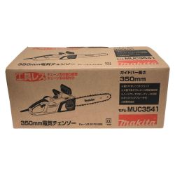 ▼▼ MAKITA マキタ 電動工具 コード式 350mm 電気チェンソー  MUC3541 ブルー Sランク