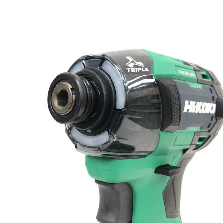  HiKOKI ハイコーキ 充電式 36V コードレスインパクトドライバ 充電器・充電池2個・ケース付 PSEマーク有 WH36DD グリーン