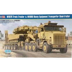 ▼▼ HOBBY BOSS ファイティングヴィークル 1/35 アメリカ陸軍 M1070/M1000 重装備運搬車 85502 Sランク