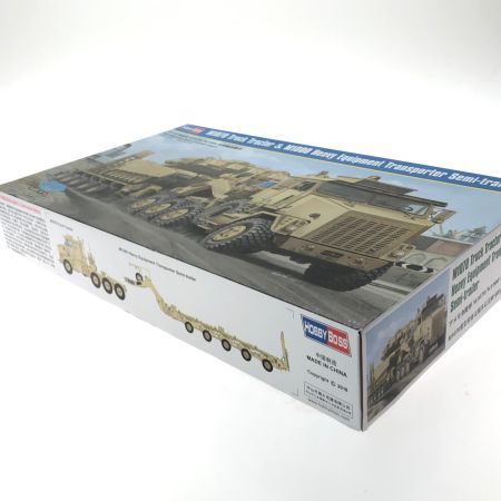  HOBBY BOSS ファイティングヴィークル 1/35 アメリカ陸軍 M1070/M1000 重装備運搬車 85502