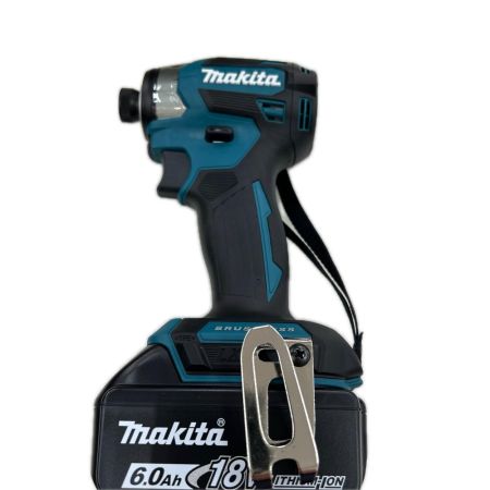 MAKITA マキタ インパクトドライバ コードレス式 18v 充電器・充電池2個・ケース付 TD173DRGX ブルー