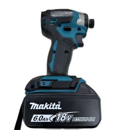 MAKITA マキタ インパクトドライバ コードレス式 18v 充電器・充電池2個・ケース付 TD173DRGX ブルー