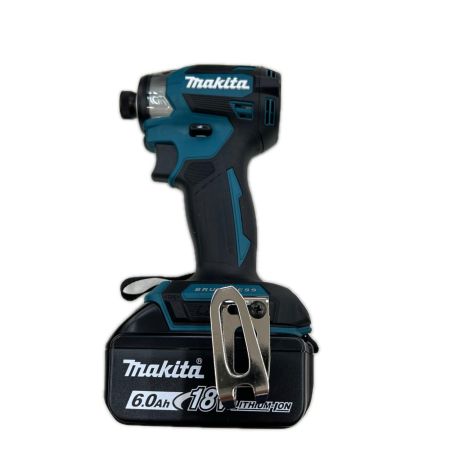 MAKITA マキタ インパクトドライバ コードレス式 18v 充電器・充電池2個・ケース付 TD173D ブルー