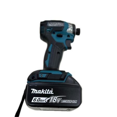 MAKITA マキタ インパクトドライバ コードレス式 18v 充電器・充電池2個・ケース付 TD173D ブルー