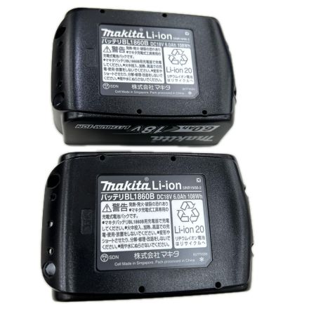 MAKITA マキタ インパクトドライバ コードレス式 18v 充電器・充電池2個・ケース付 TD173D ブルー