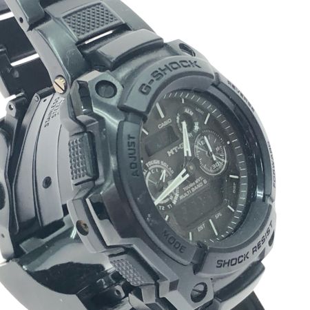  CASIO カシオ メンズ腕時計 電波ソーラー デジアナウォッチ G-SHOCK MT-G  MTG-1500 ブラック