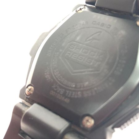  CASIO カシオ メンズ腕時計 電波ソーラー デジアナウォッチ G-SHOCK MT-G  MTG-1500 ブラック