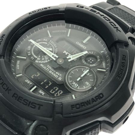  CASIO カシオ メンズ腕時計 電波ソーラー デジアナウォッチ G-SHOCK MT-G  MTG-1500 ブラック
