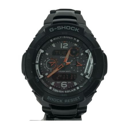  CASIO カシオ メンズ腕時計 タフソーラー 電波ソーラー G-SHOCK スカイコックピット デジアナウォッチ GW-3500