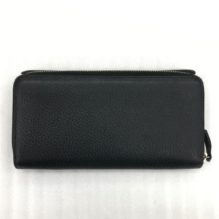  GUCCI グッチ 財布 レザー 大容量 ラウンドファスナー長財布 449397 ブラック