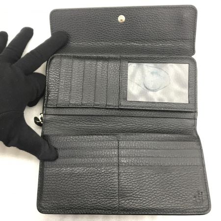  GUCCI グッチ 財布 レザー 大容量 ラウンドファスナー長財布 449397 ブラック