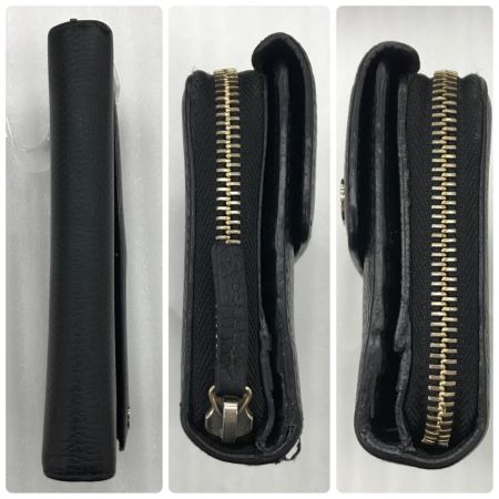  GUCCI グッチ 財布 レザー 大容量 ラウンドファスナー長財布 449397 ブラック