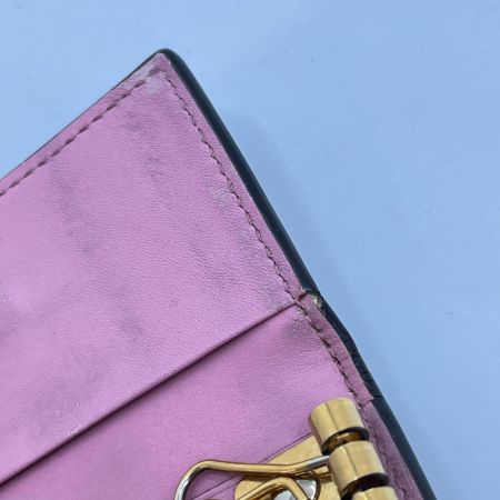  GUCCI グッチ キーケース GGスプリーム ６連キーケース 431479 ベージュ×ピンク