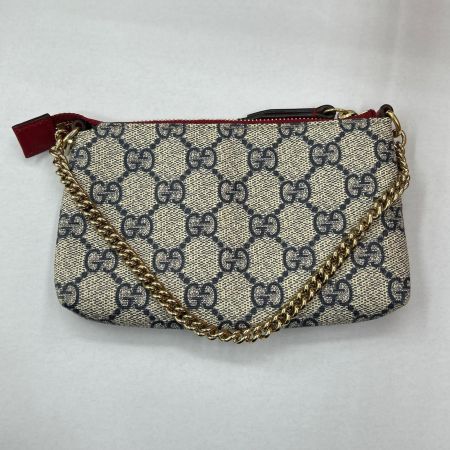  GUCCI グッチ ポーチ GGスプリーム 431716 ベージュ