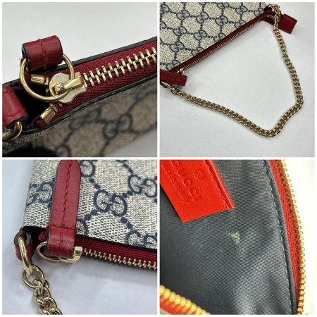  GUCCI グッチ ポーチ GGスプリーム 431716 ベージュ