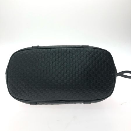  GUCCI グッチ レディース ハンドバッグ マイクログッチシマ ドーム型  449663 ブラック