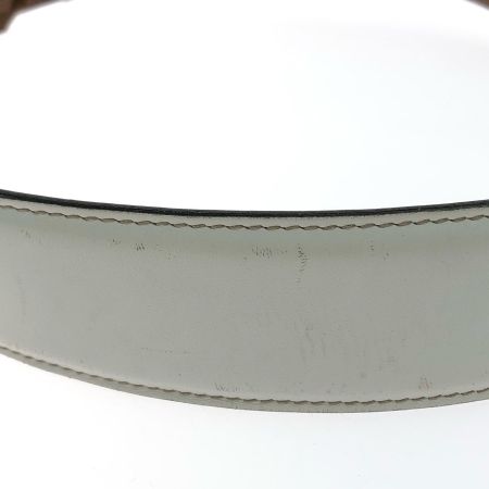  GUCCI グッチ メンズ ベルト インターロッキングG レザー  214351 ホワイト