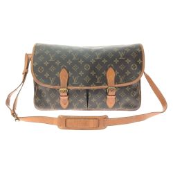 ▼▼ LOUIS VUITTON ルイヴィトン ユニセックス ショルダーバッグ モノグラム ジベシエールGM M42246 ブラウン Bランク