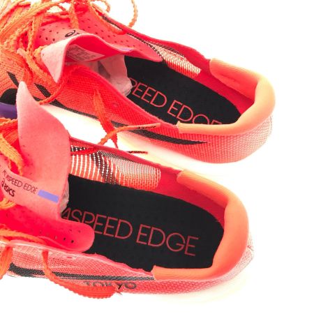  asics アシックス メンズスニーカー ランニング マラソン メタスピード エッジ トーキョー 27cm 1013A163-600 フラッシュレッド