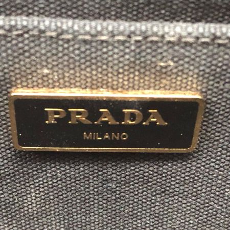  PRADA プラダ レディース トートバッグ カナパトート キャンバス ブラック