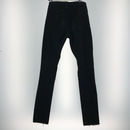  SAINT LAURENT(Yves Saint Laurent) ダメージデニムパンツ SIZE 28 391659 ブラック