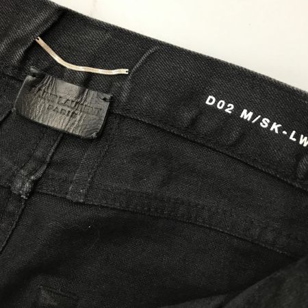  SAINT LAURENT(Yves Saint Laurent) ダメージデニムパンツ SIZE 28 391659 ブラック