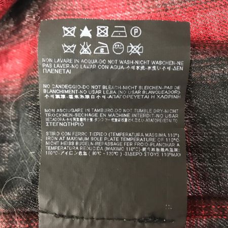  SAINT LAURENT(Yves Saint Laurent) オンブレ チェックシャツ 長袖シャツ SIZE 93.5（W37） 326627 レッド