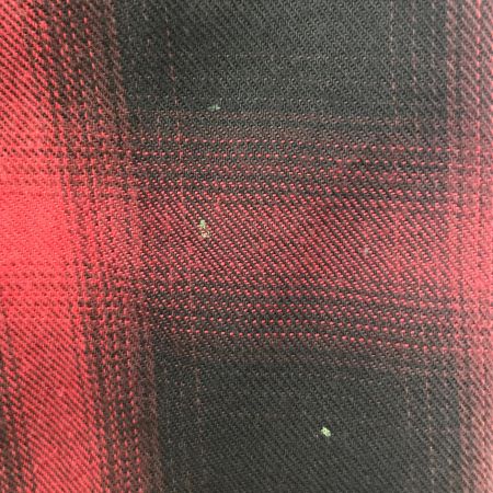  SAINT LAURENT(Yves Saint Laurent) オンブレ チェックシャツ 長袖シャツ SIZE 93.5（W37） 326627 レッド