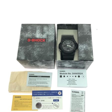  CASIO カシオ メンズ腕時計 デジアナウォッチ 電波ソーラー G-SHOCK ビッグケース GAW-100B