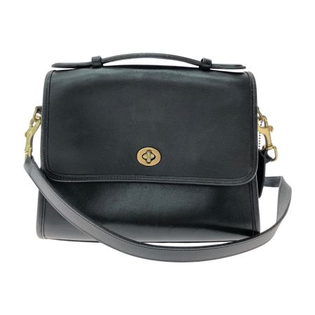  COACH コーチ レディース 2WAYバッグ ショルダーバッグ オールドコーチ レザー 306 ブラック