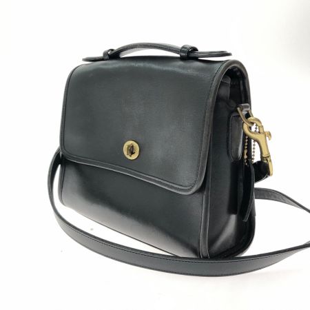  COACH コーチ レディース 2WAYバッグ ショルダーバッグ オールドコーチ レザー 306 ブラック