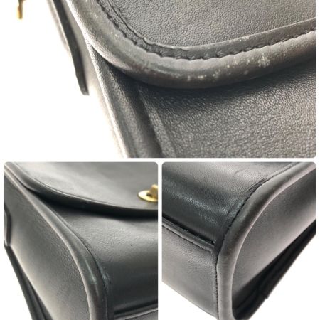  COACH コーチ レディース 2WAYバッグ ショルダーバッグ オールドコーチ レザー 306 ブラック