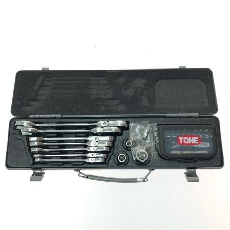  TONE トネ 首振りラチェットめがねレンチビットラチェットセット  RMF700BR-Y