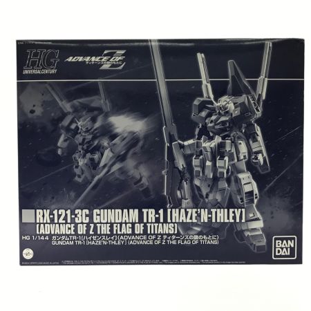  BANDAI バンダイ プラモデル 1/144 HG RX-121-3C ガンダムTR-1 ハイゼンスレイ ADVANCE OF Z ～ティターンズの旗のもとに