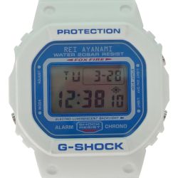 ▼▼ CASIO カシオ メンズ腕時計 クオーツ G-SHOCK デジタルウォッチ エヴァンゲリオンコラボ 綾波レイ DW-5600VT Bランク