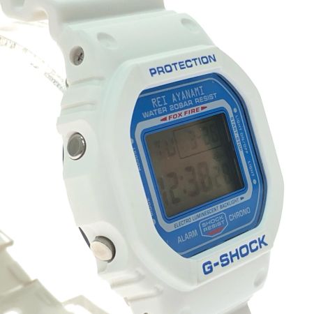  CASIO カシオ メンズ腕時計 クオーツ G-SHOCK デジタルウォッチ エヴァンゲリオンコラボ 綾波レイ DW-5600VT