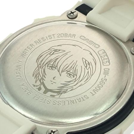  CASIO カシオ メンズ腕時計 クオーツ G-SHOCK デジタルウォッチ エヴァンゲリオンコラボ 綾波レイ DW-5600VT