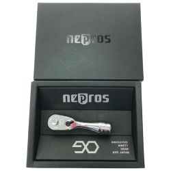 ▼▼ KTC ケーティーシー ハンドツール ミラーネプロス 9.5sq. コンパクトショートラチェットハンドル NBRC390S Aランク