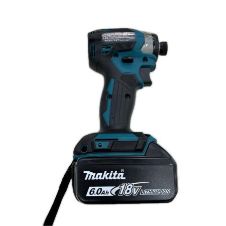 MAKITA マキタ インパクトドライバ コードレス式 18v 充電器・充電池2個・ケース付 TD173DRGX ブルー