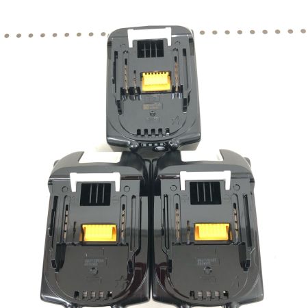  MAKITA マキタ リチウムイオンバッテリー 18V 6.0Ah 純正バッテリー 3個セット PSEマーク有 BL1860B ブラック