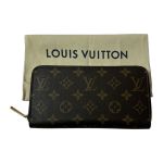 ▼▼ LOUIS VUITTON ルイヴィトン ラウンドファスナー長財布 モノグラム ジッピーウォレット フューシャ M41895 Bランク
