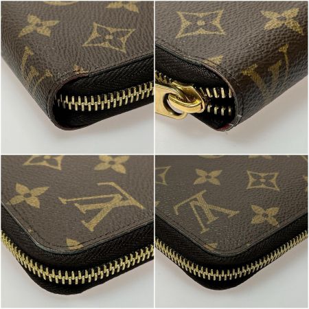  LOUIS VUITTON ルイヴィトン ラウンドファスナー長財布 モノグラム ジッピーウォレット フューシャ M41895