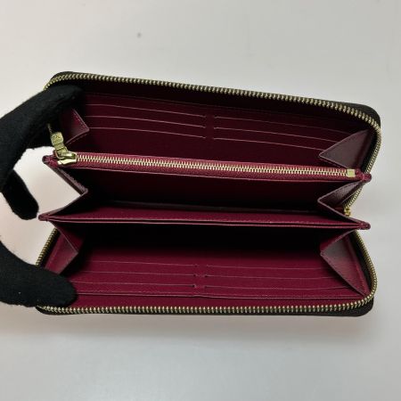  LOUIS VUITTON ルイヴィトン ラウンドファスナー長財布 モノグラム ジッピーウォレット フューシャ M41895
