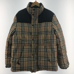 ▼▼ BURBERRY LONDON バーバリーロンドン ダウンジャケット SIZE M リバーシブル 8018862 ベージュ Bランク
