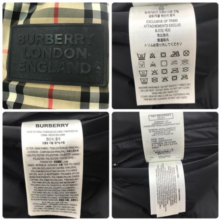  BURBERRY LONDON バーバリーロンドン ダウンジャケット SIZE M リバーシブル 8018862 ベージュ