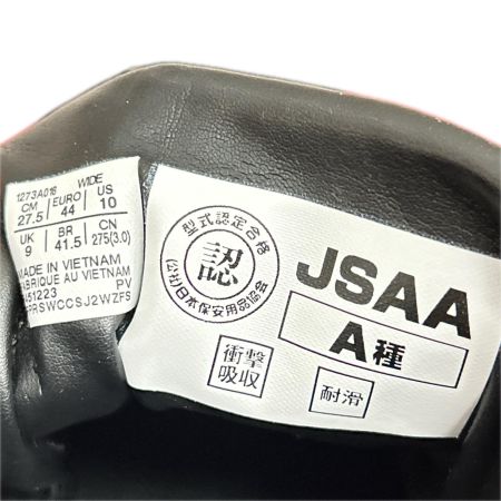 asics アシックス 安全靴 SIZE27.5cm 1273A018 ブラック